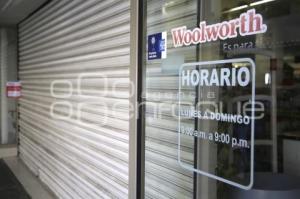 CLAUSURA WOOLWORTH