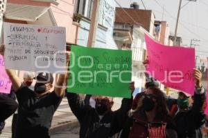 TEXMELUCAN . MANIFESTACIÓN INSEGURIDAD