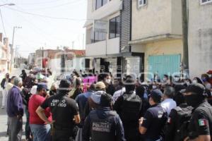 TEXMELUCAN . MANIFESTACIÓN INSEGURIDAD