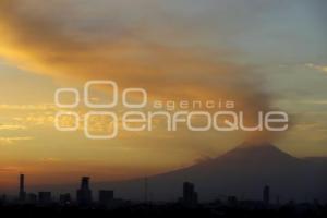 ATARDECER . POPOCATÉPETL