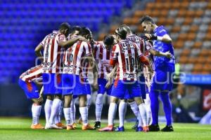 FÚTBOL . CLUB PUEBLA VS CHIVAS