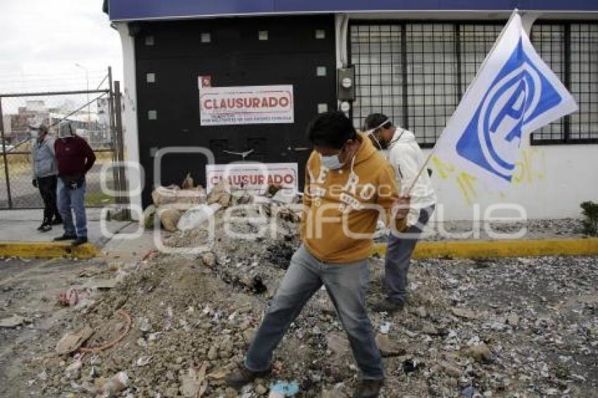 MANIFESTACIÓN PANISTAS DE CHOLULA