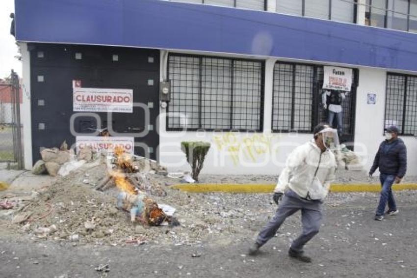 MANIFESTACIÓN PANISTAS DE CHOLULA