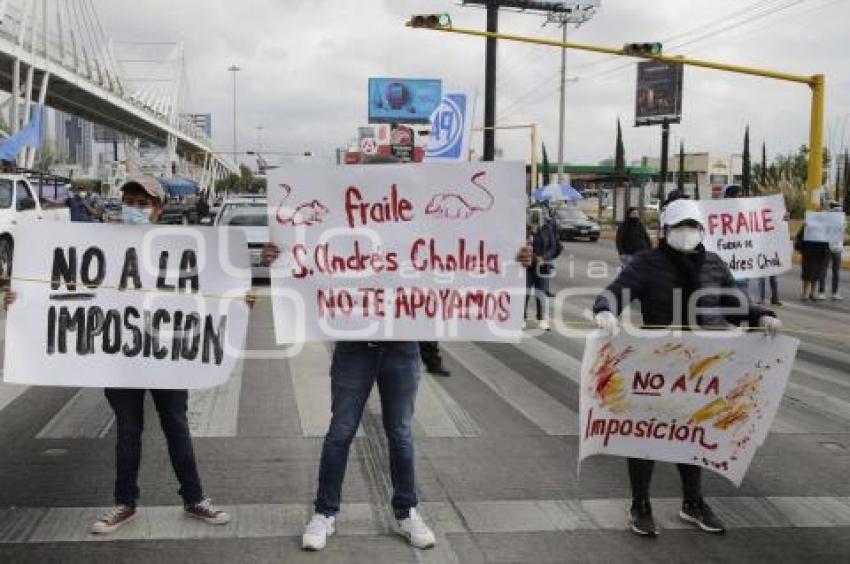 CIERRE VÍA ATLIXCÁYOTL . PANISTAS