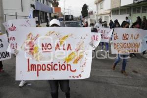 MANIFESTACIÓN PANISTAS DE CHOLULA