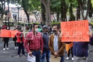 MANIFESTACIÓN COMERCIANTES