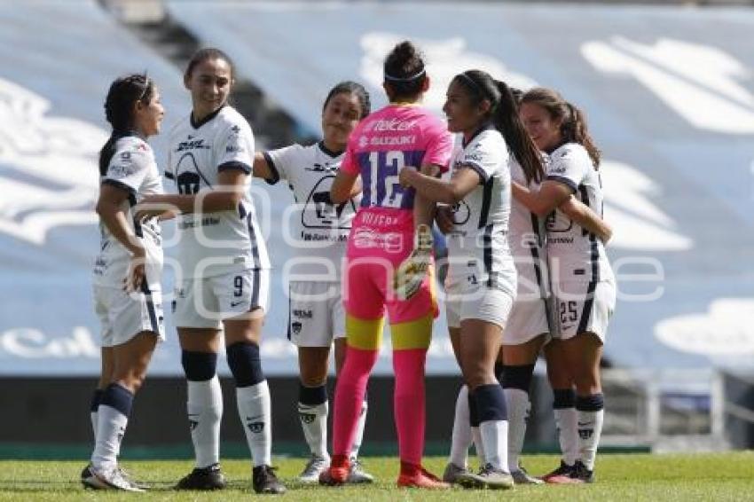 FÚTBOL FEMENIL . PUEBLA VS PUMAS