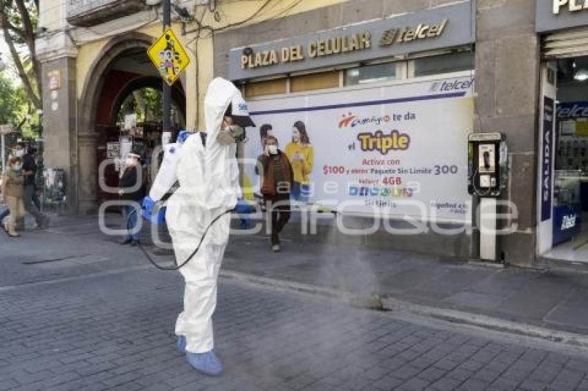 SANITIZACIÓN . CENTRO HISTÓRICO