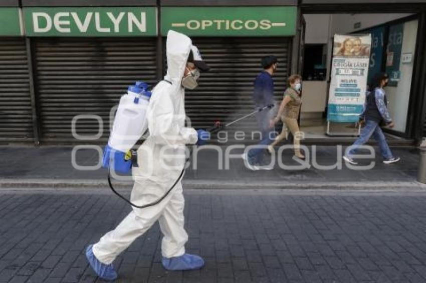SANITIZACIÓN . CENTRO HISTÓRICO