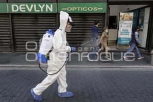 SANITIZACIÓN . CENTRO HISTÓRICO