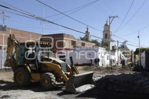 CUAUTLANCINGO . OBRA ALCANTARILLADO