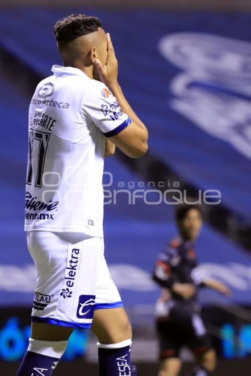 FÚTBOL . CLUB PUEBLA VS TIJUANA