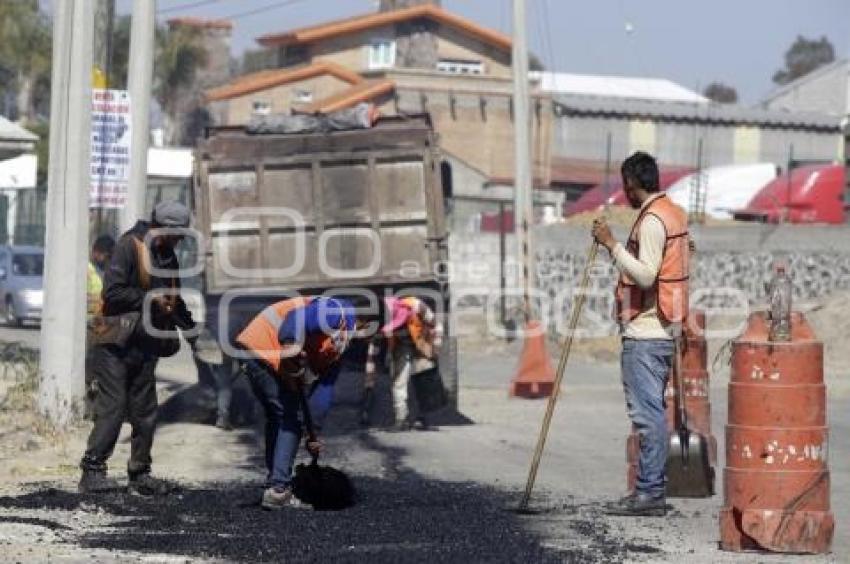 OCOYUCAN . PAVIMENTACIÓN