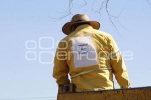 PROTESTA TRABAJADORES CAPUFE