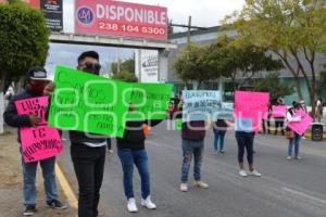 TEHUACÁN . MANIFESTACIÓN