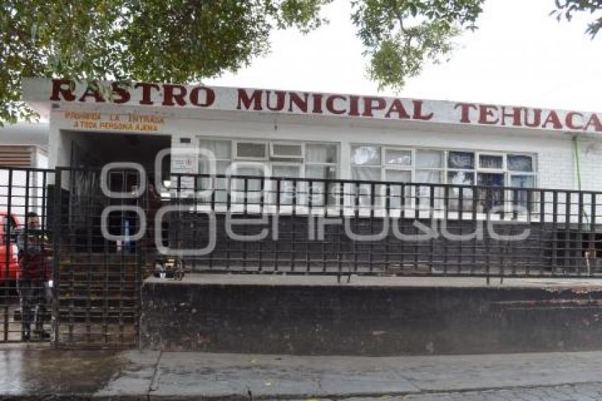 TEHUACÁN . RASTRO MUNICIPAL