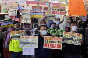 MANIFESTACIÓN LOCATARIOS AMALUCAN