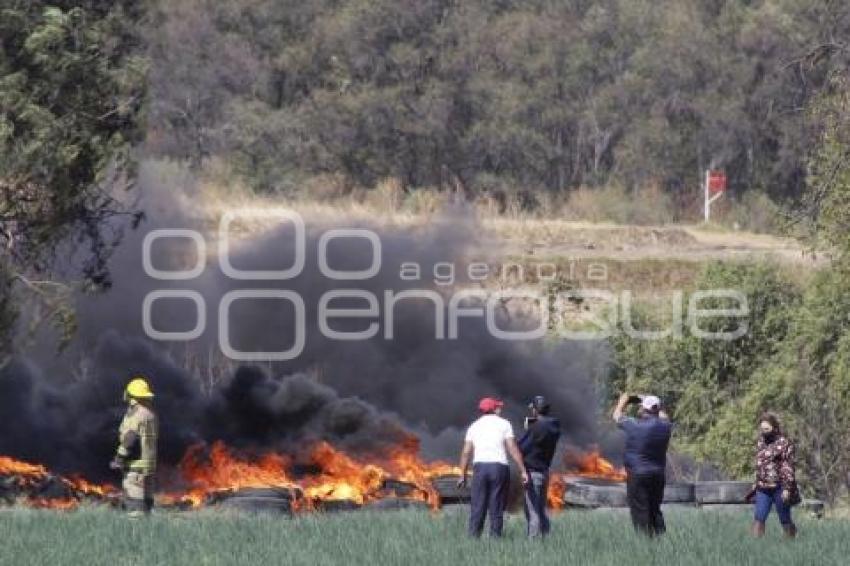 SAN SALVADOR EL VERDE . INCENDIO