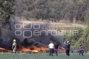 SAN SALVADOR EL VERDE . INCENDIO