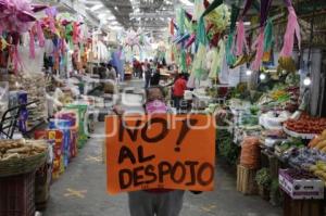 MANIFESTACIÓN LOCATARIOS AMALUCAN