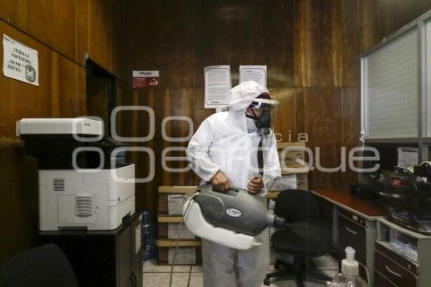GOBIERNO MUNICIPAL . SANITIZACIÓN