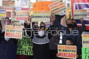 MANIFESTACIÓN LOCATARIOS AMALUCAN