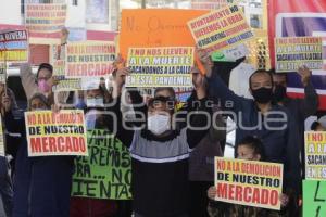 MANIFESTACIÓN LOCATARIOS AMALUCAN