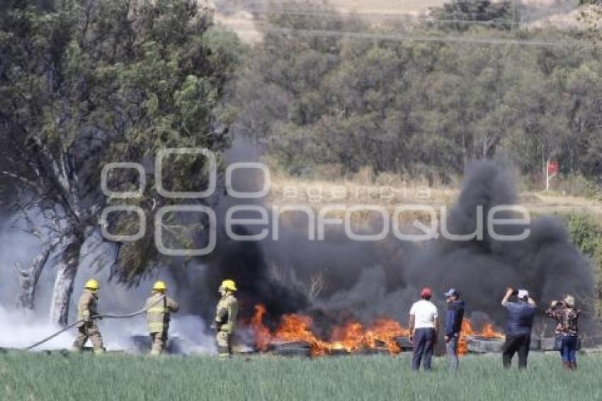 SAN SALVADOR EL VERDE . INCENDIO