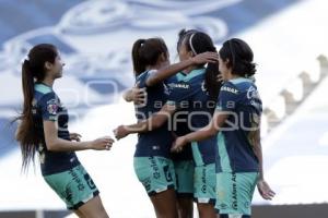 FÚTBOL FEMENIL . PUEBLA VS CRUZ AZUL