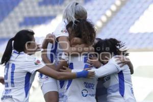 FÚTBOL FEMENIL . PUEBLA VS CRUZ AZUL