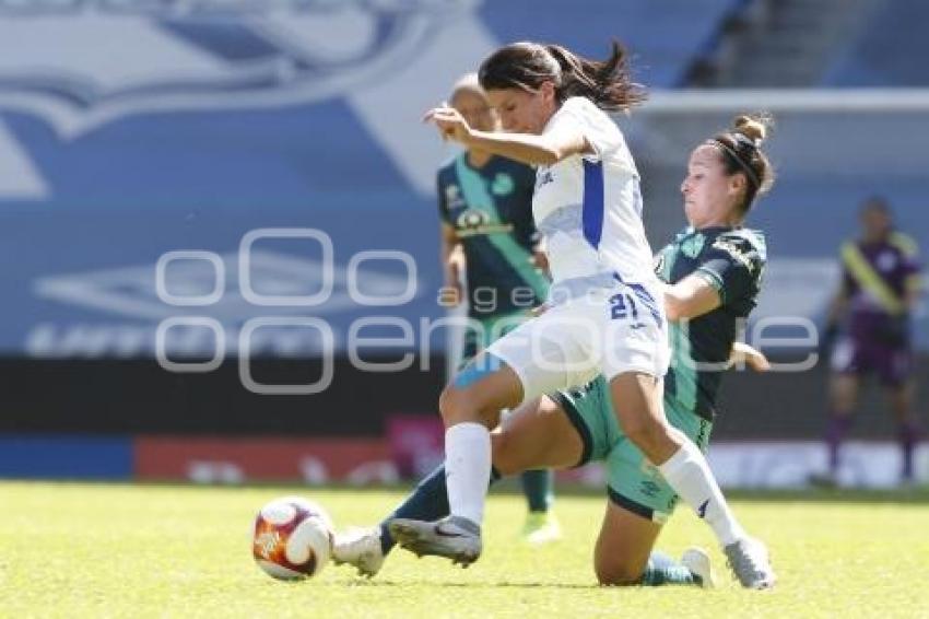 FÚTBOL FEMENIL . PUEBLA VS CRUZ AZUL