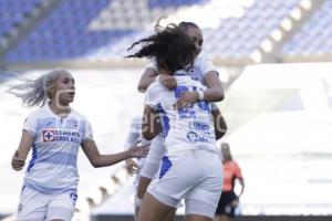 FÚTBOL FEMENIL . PUEBLA VS CRUZ AZUL