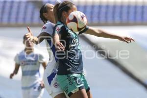 FÚTBOL FEMENIL . PUEBLA VS CRUZ AZUL