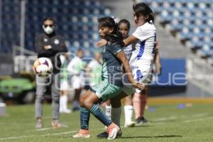 FÚTBOL FEMENIL . PUEBLA VS CRUZ AZUL