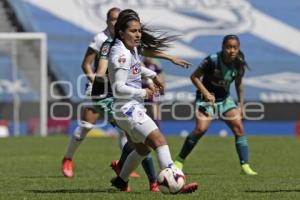 FÚTBOL FEMENIL . PUEBLA VS CRUZ AZUL