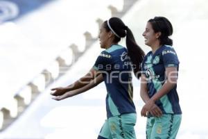 FÚTBOL FEMENIL . PUEBLA VS CRUZ AZUL