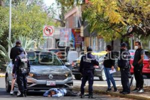 GUARDIA DE SEGURIDAD LESIONADO