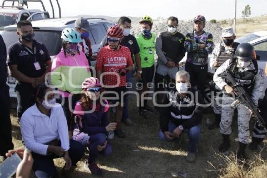 CICLISTAS EXTRAVIADOS