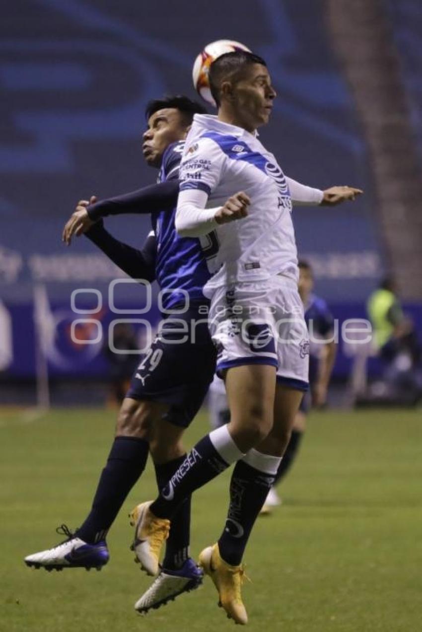 FÚTBOL . CLUB PUEBLA VS MONTERREY