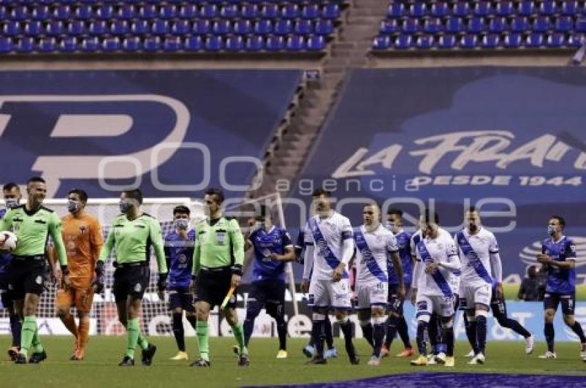 FÚTBOL . CLUB PUEBLA VS MONTERREY