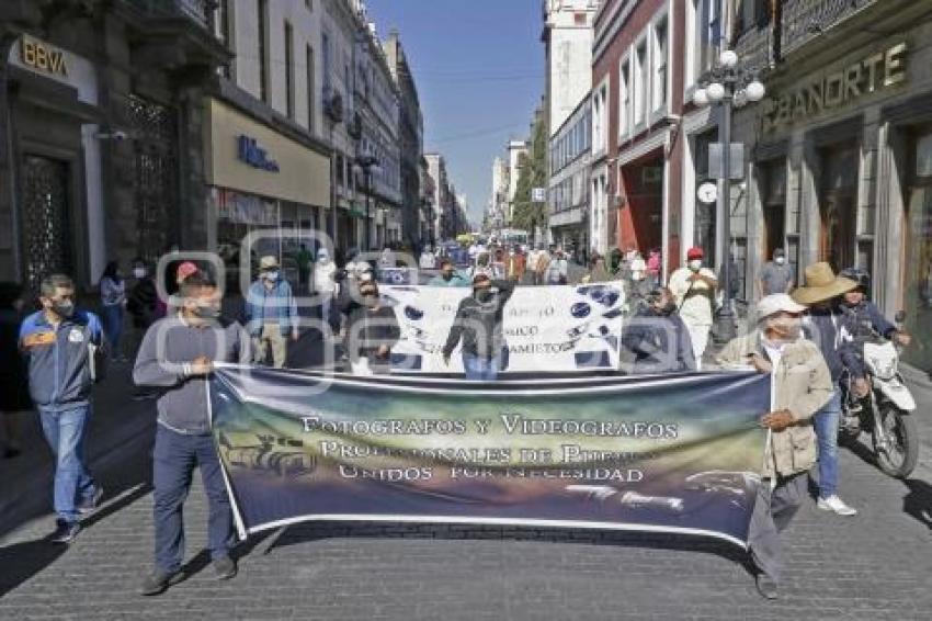 MANIFESTACIÓN FOTÓGRAFOS SOCIALES