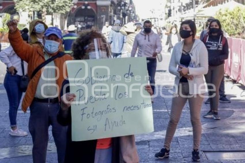 MANIFESTACIÓN FOTÓGRAFOS SOCIALES