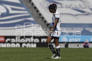 FÚTBOL FEMENIL . CLUB PUEBLA VS ATLAS