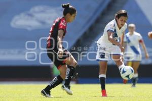 FÚTBOL FEMENIL . CLUB PUEBLA VS ATLAS