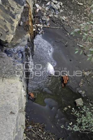 CONTAMINACIÓN . RÍO METLAPANAPA