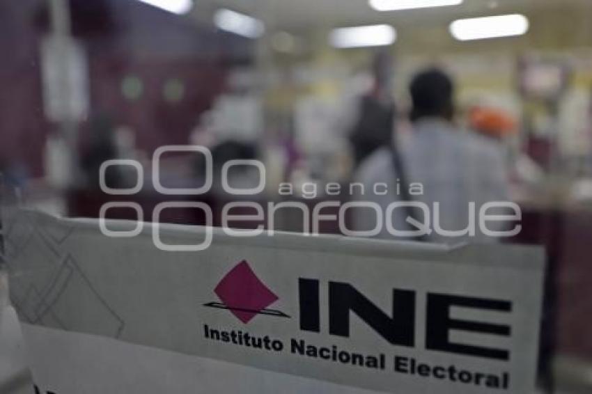 INE . CREDENCIAL PARA VOTAR