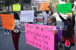 MANIFESTACIÓN LÍDERES MERCADOS