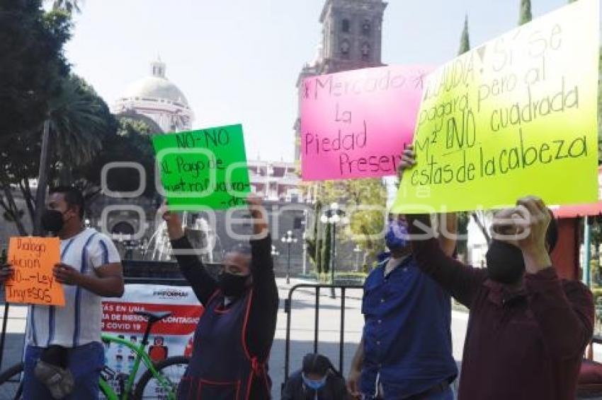 MANIFESTACIÓN LÍDERES MERCADOS