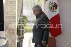 ZINACATEPEC . VISITA PRESIDENCIAL