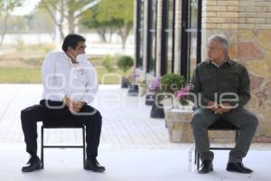 ZINACATEPEC . VISITA PRESIDENCIAL